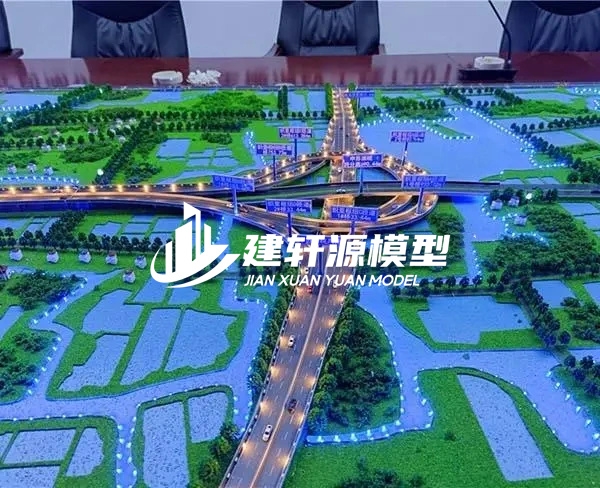 张湾高速公路沙盘定制